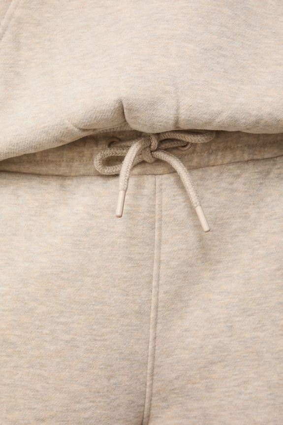 Tepláky wide leg béžová RS26-SPD011