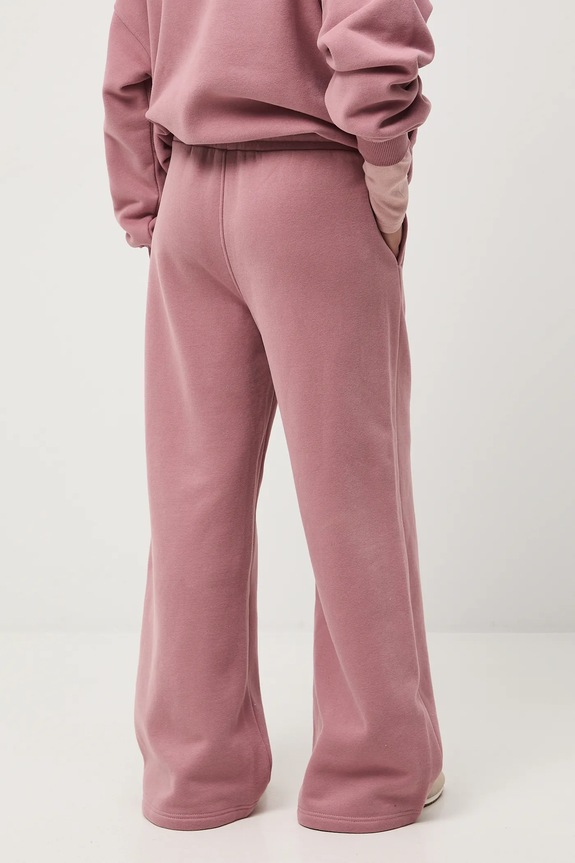 Oblečenie Tepláky wide leg RS26-SPD011 ružová