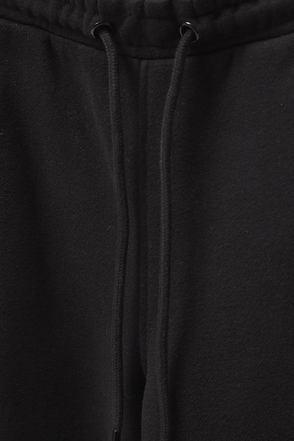 Tepláky wide leg RS26-SPD011 čierna