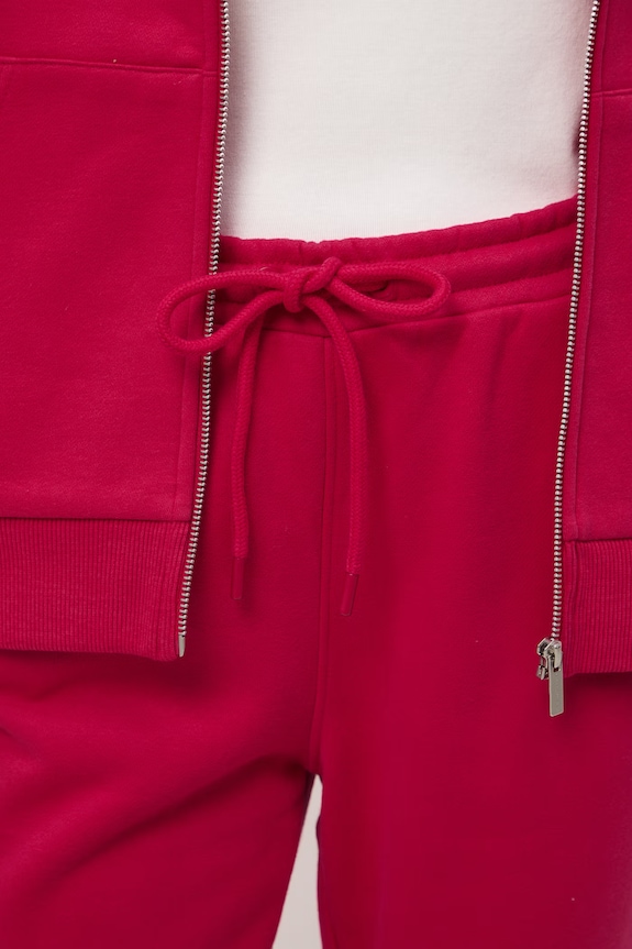 Tepláky dámské s bavlnou růžová RS26-SPD052