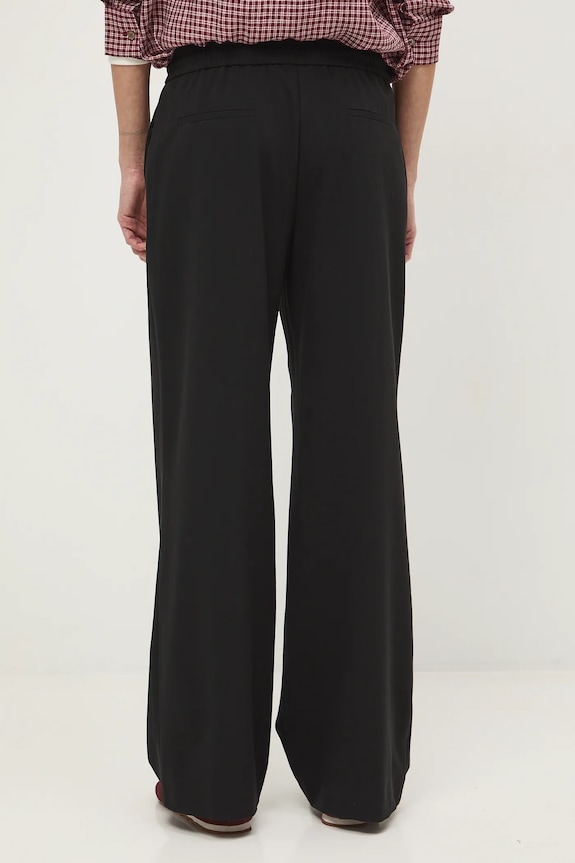 Odzież Spodnie damskie wide leg gładkie RS26-SPD201 czarny