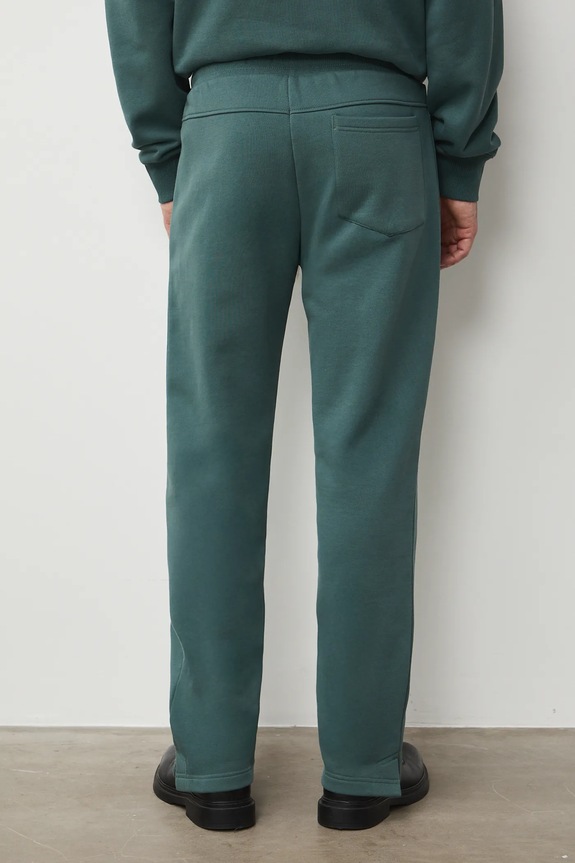 Oblečenie Teplákové nohavice pánske bavlnené RS26-SPM031 zelená