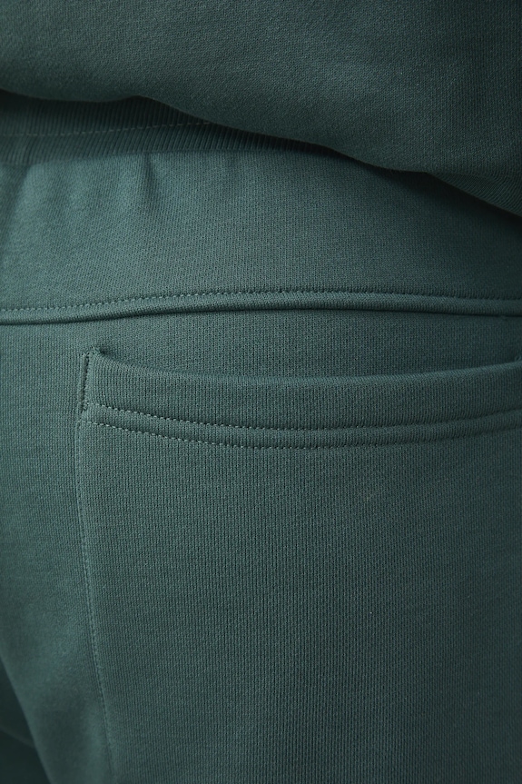 Teplákové nohavice pánske bavlnené zelená RS26-SPM031
