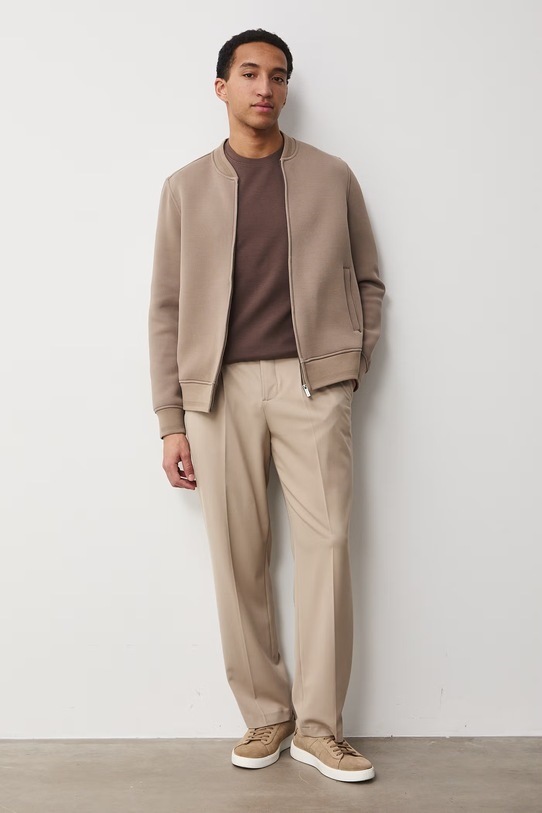 Medicine Παντελόνι chino ανδρικό με βισκόζη RS26-SPM600 μπεζ RS26
