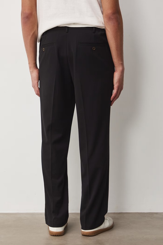 Odjeća Medicine hlače chinos za muškarce s viskozom RS26-SPM600 crna