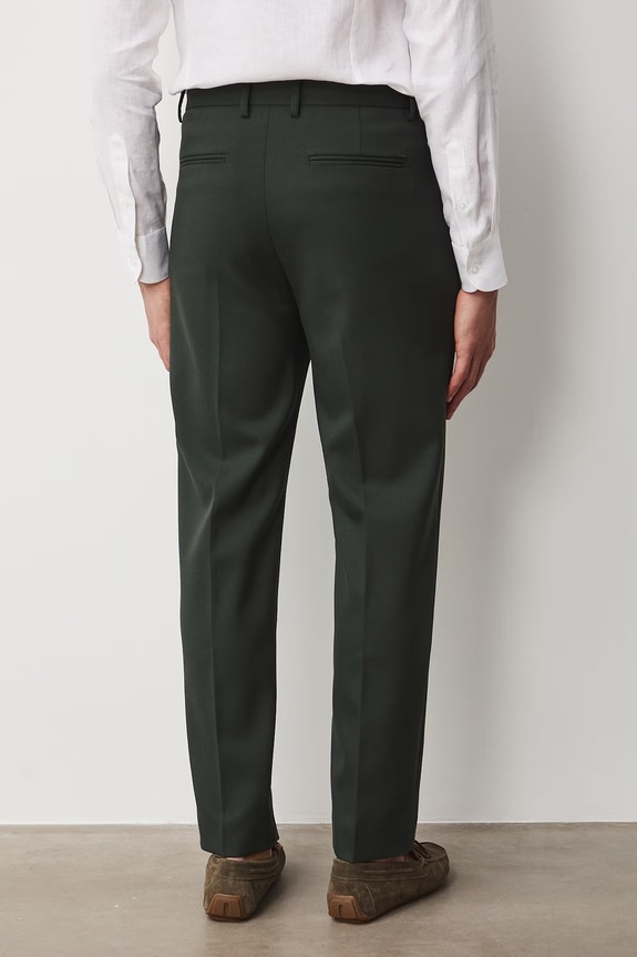 Oblečení kalhoty pánské s vlnou RS26-SPM621 zelená