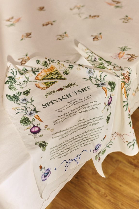 Ściereczki kuchenne z domieszką lnu wzorzyste (2-pack) multicolor RS26-SRU400