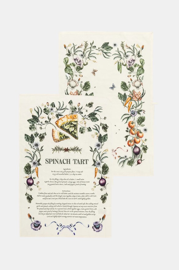 Ściereczki kuchenne z domieszką lnu wzorzyste (2-pack) RS26-SRU400 multicolor RS26