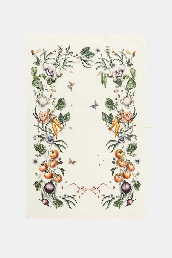 Kuchnia i jadalnia Ściereczki kuchenne z domieszką lnu wzorzyste (2-pack) RS26-SRU400 multicolor