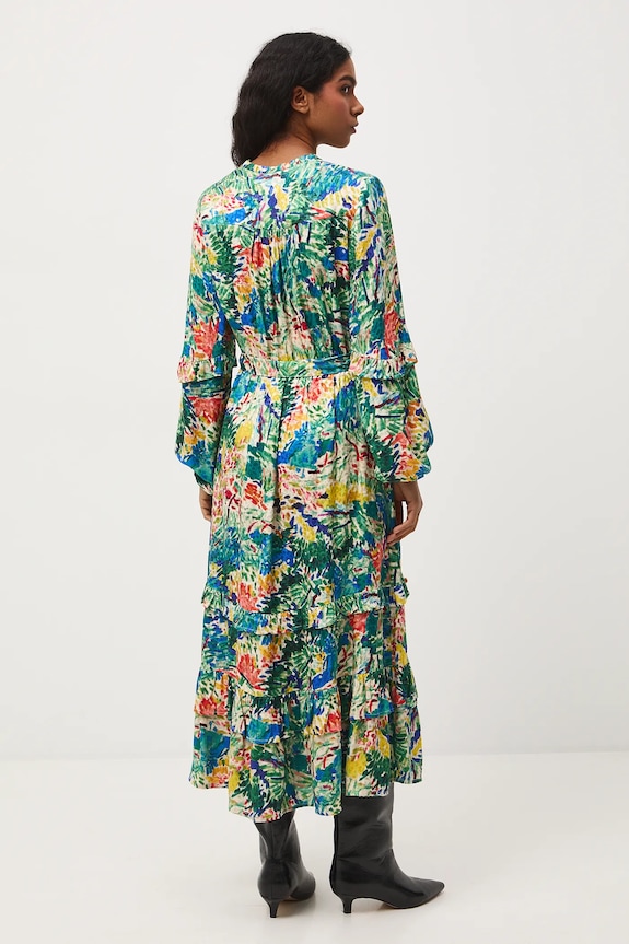 Odzież Sukienka midi z kolekcji Eviva L'arte RS26-SUD250 multicolor