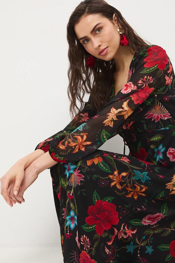 Medicine rochie RS26-SUD421 negru