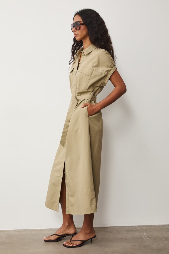 Medicine sukienka koszulowa RS26-SUD504 beżowy RS26