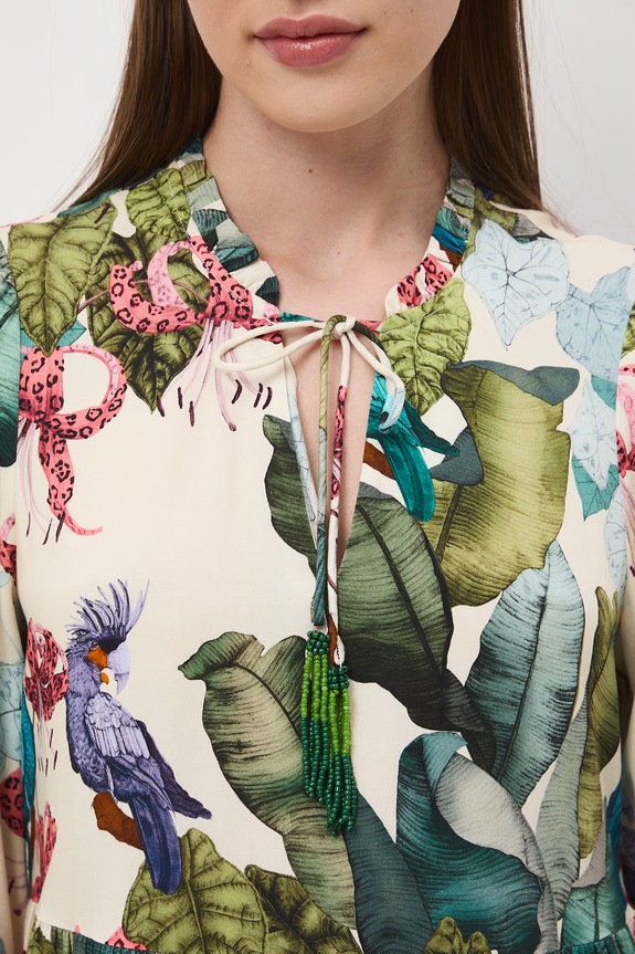 Medicine sukienka oversize z wiskozy RS26-SUD652