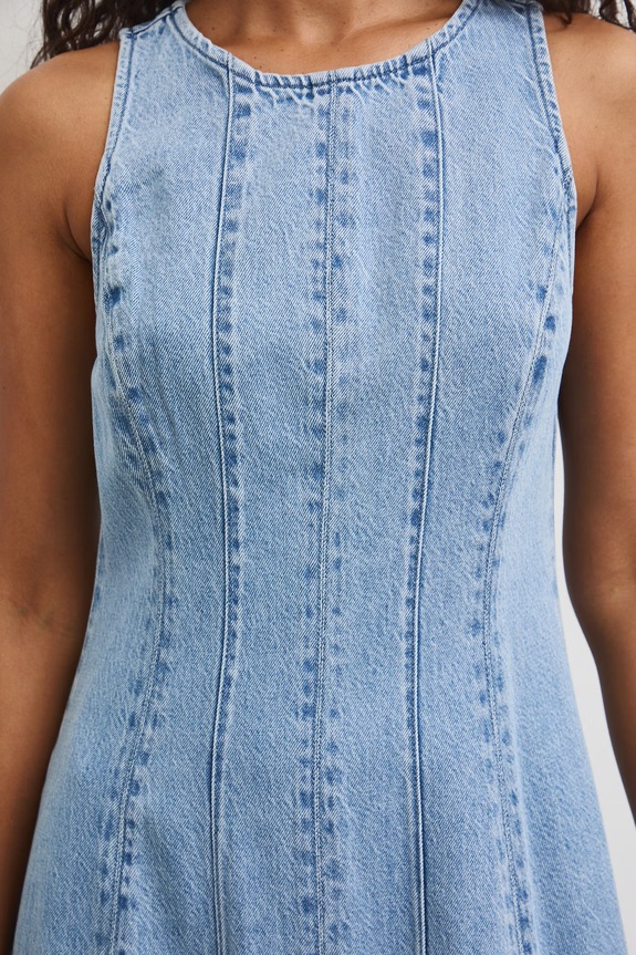 Medicine farmer kiszélesedő ruha RS26-SUD806 kék