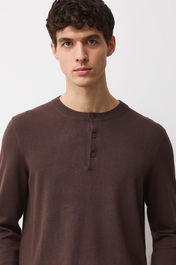 Medicine sweter brązowy RS26-SWM103