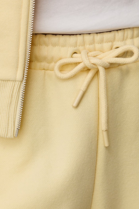 Teplákové šortky dámske žltá RS26-SZD050