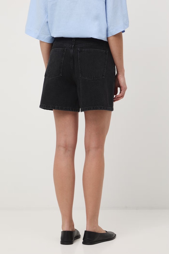 Odzież Szorty damskie bawełniane low waist RS26-SZD700 czarny