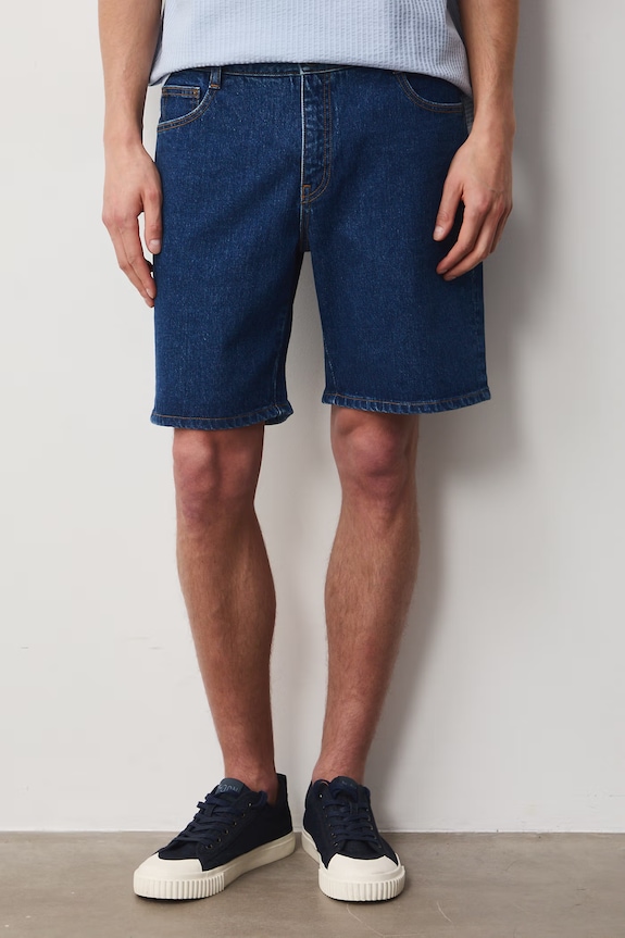 Szorty męskie jeansowe RS26-SZM077 niebieski RS26