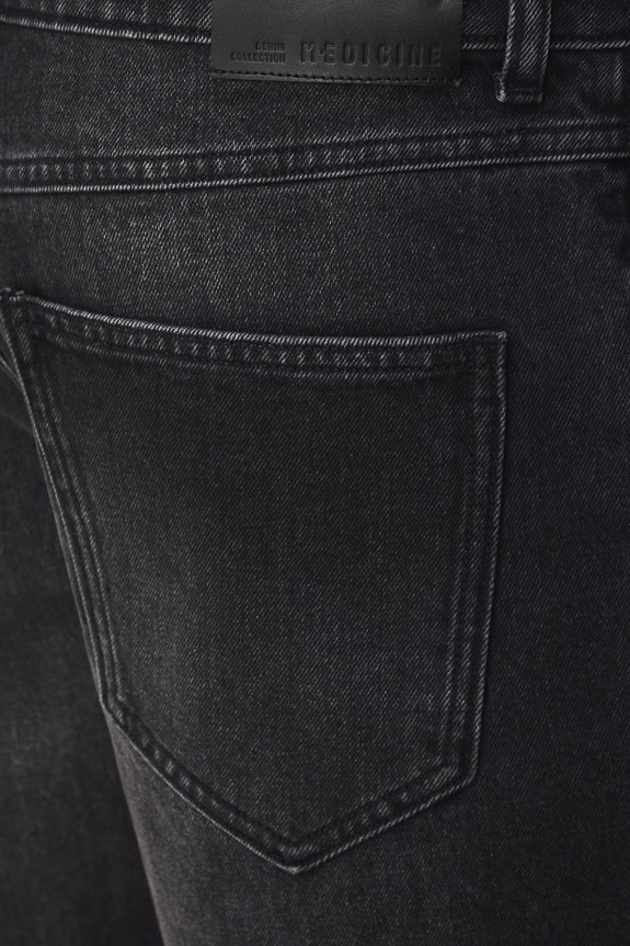 Szorty męskie jeansowe szary RS26-SZM077