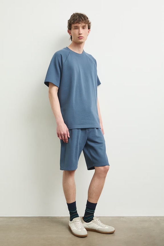 Medicine pantaloni scurți pentru bărbați RS26-SZMA05 albastru RS26