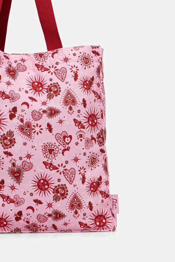 Bavlnená taška z kolekcie Valentine’s Day viacfarebná RS26-TCD280