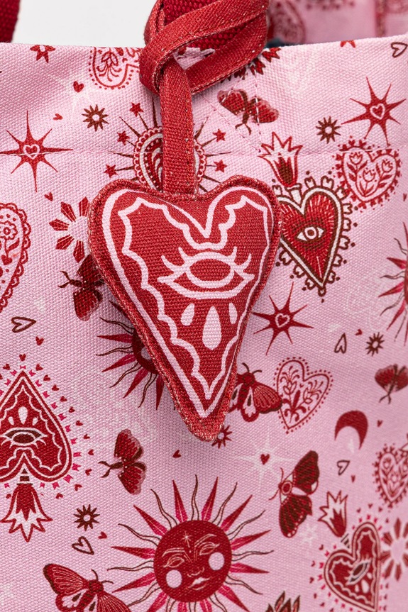 Bavlnená taška z kolekcie Valentine’s Day RS26-TCD280 viacfarebná