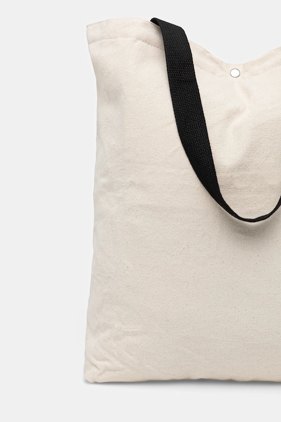 Torebka shopper bawełniana by Aleksandra Czarny, Grafika Polska multicolor RS26-TCD451