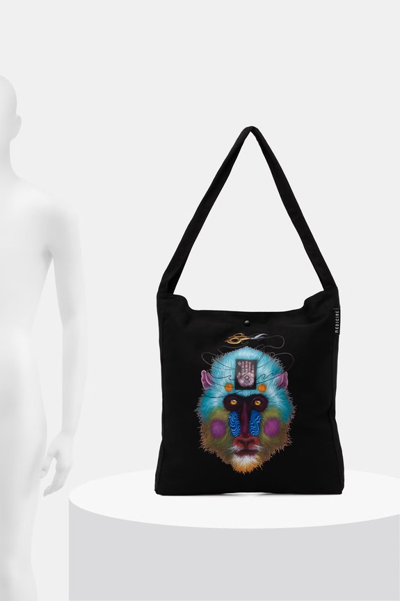 Medicine torebka shopper damska bawełniana RS26-TCDA50