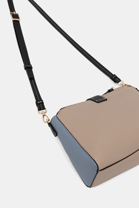 Kabelka z ekologickej kože viacfarebná RS26-TOD305