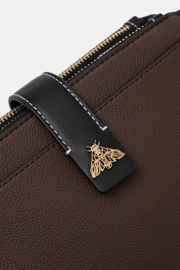 Kabelka z ekologickej kože viacfarebná RS26-TOD305