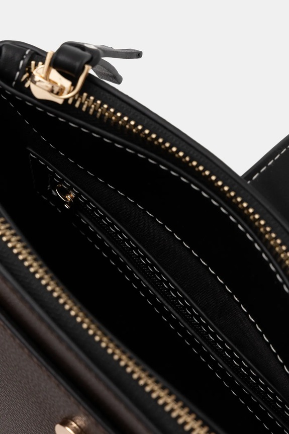 Kabelka z ekologickej kože RS26-TOD305 viacfarebná