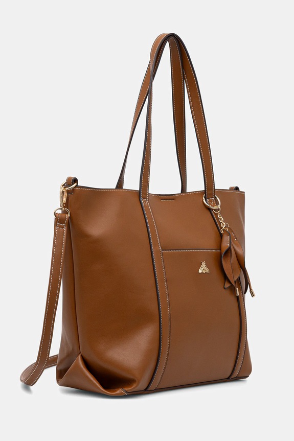 Doplňky Kabelka dámská z ekokůže RS26-TOD306 hnědá