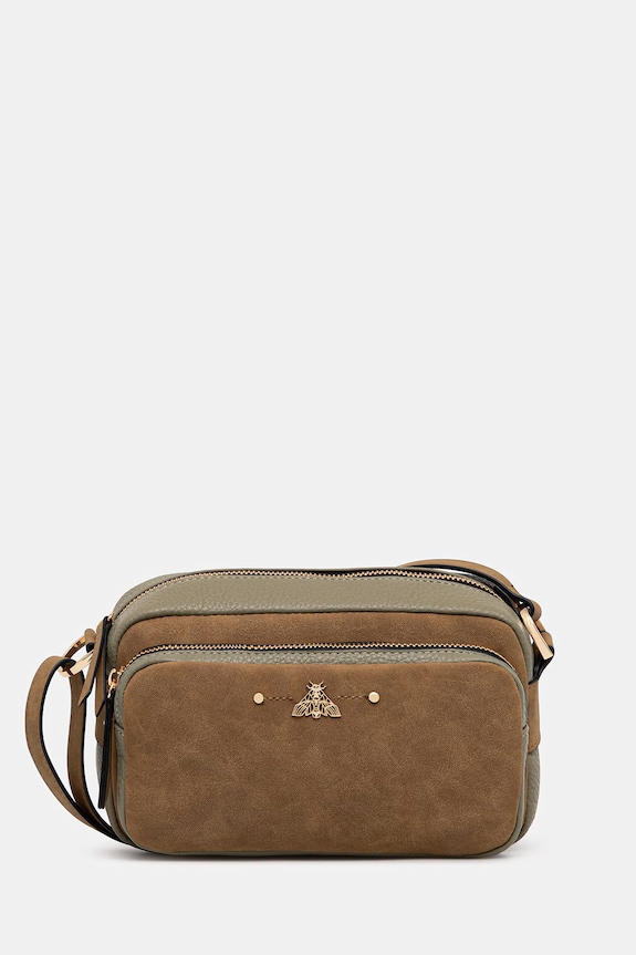 Torebka crossbody damska z imitacji skóry multicolor RS26-TOD505