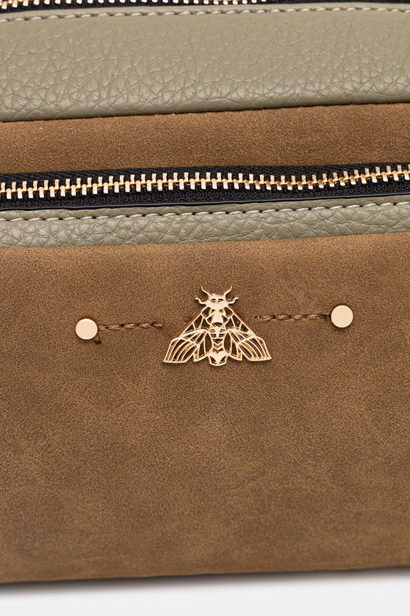 Torebka crossbody damska z imitacji skóry multicolor RS26-TOD505