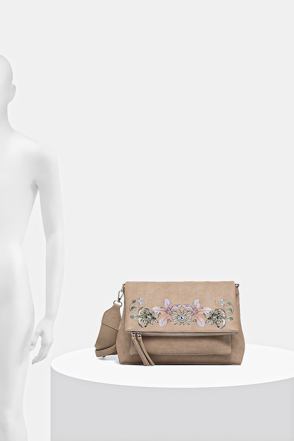 Torebka crossbody damska z imitacji skóry RS26-TOD601