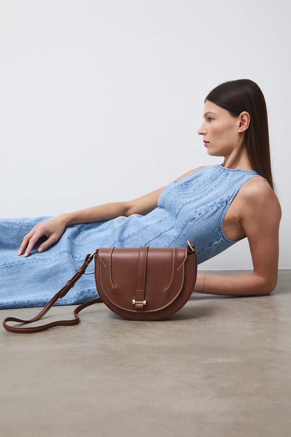 Medicine crossbody torba za žene od imitacije kože smeđa RS26-TOD602