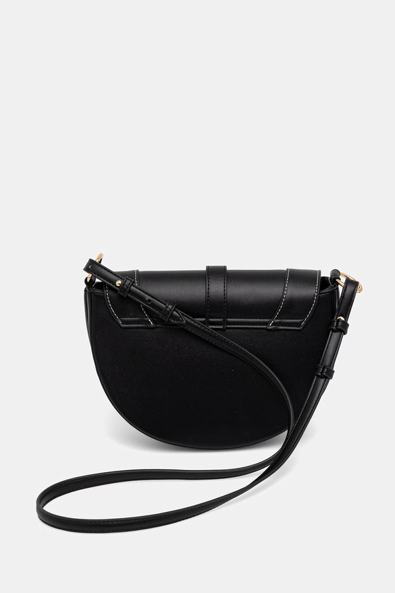 Torebka crossbody damska z imitacji skóry czarny RS26-TOD602