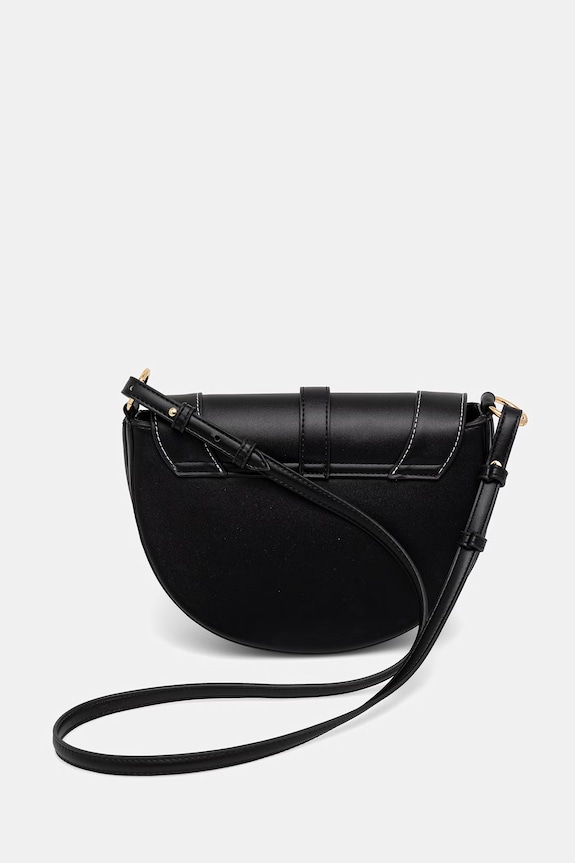 Torebka crossbody damska z imitacji skóry czarny RS26-TOD602