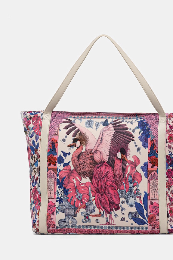 Kabelka typu shopper dámska z kolekcie Ilona Tambor x Medicine viacfarebná RS26-TOD653