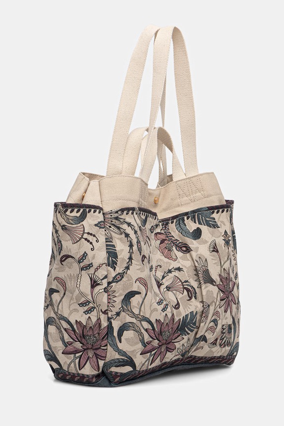Medicine geantă shopper pentru femei, din bumbac RS26-TOD701 multicolor RS26