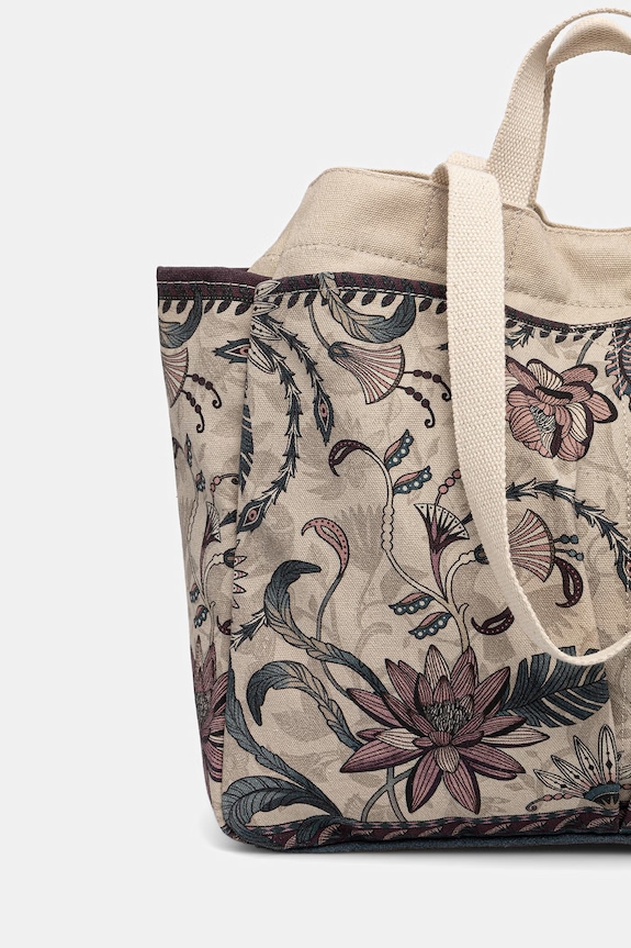 Accesorii Medicine geantă shopper pentru femei, din bumbac RS26-TOD701 multicolor