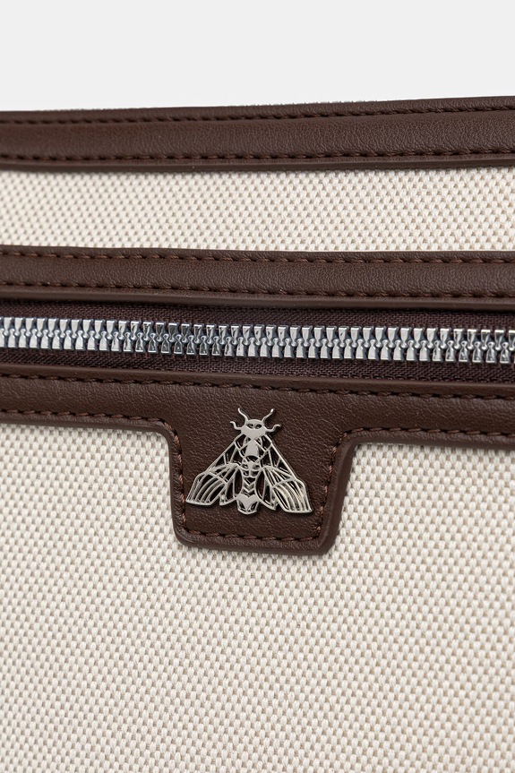 Torebka crossbody damska beżowy RS26-TOD712
