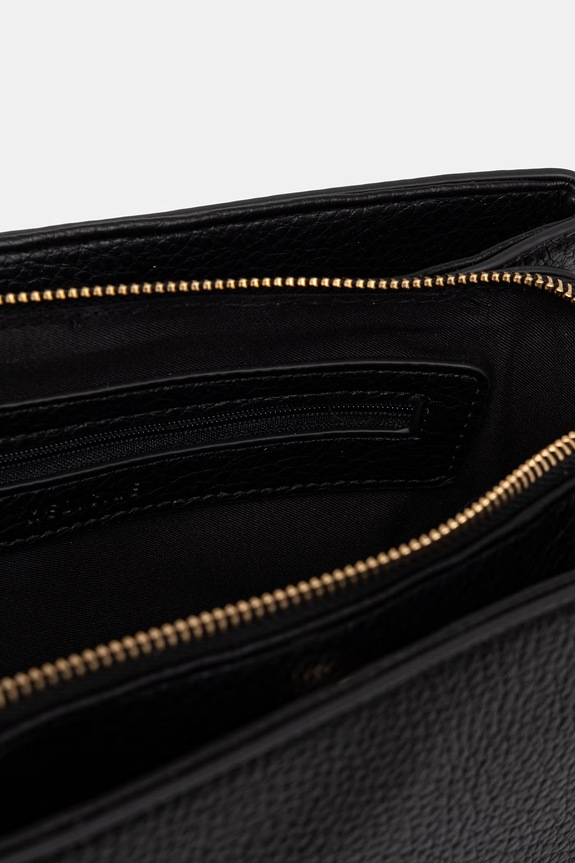 Torebka crossbody damska z imitacji skóry RS26-TOD800 czarny