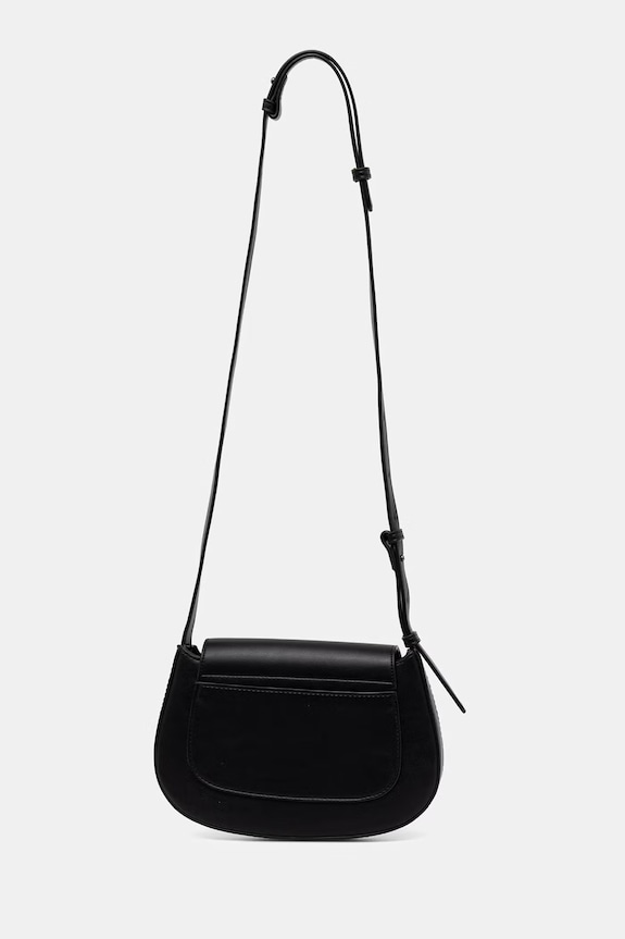 Akcesoria Torebka crossbody damska z imitacji skóry RS26-TOD805 czarny