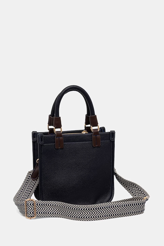 Accesorii Medicine geantă crossbody pentru femei, cu imitație de piele RS26-TOD806 bleumarin