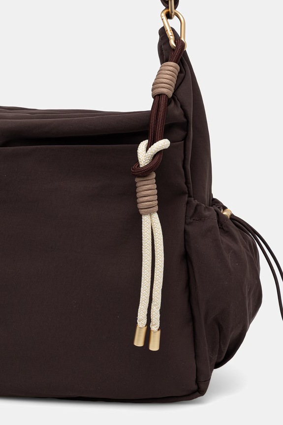 Crossbody kabelka dámská hnědá RS26-TOD808