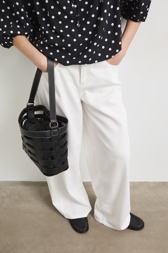 Torba damska bucket bag z imitacji skóry RS26-TOD813