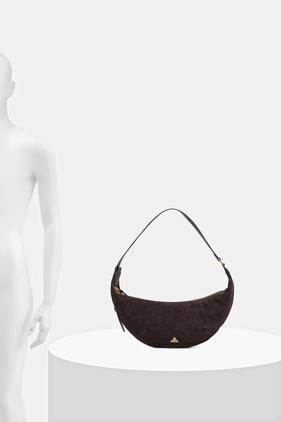 Kabelka dámska semišová RS26-TOD815