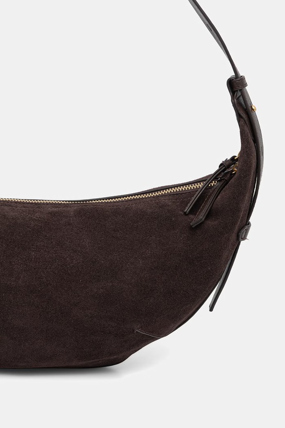 Doplnky Kabelka dámska semišová RS26-TOD815 hnedá