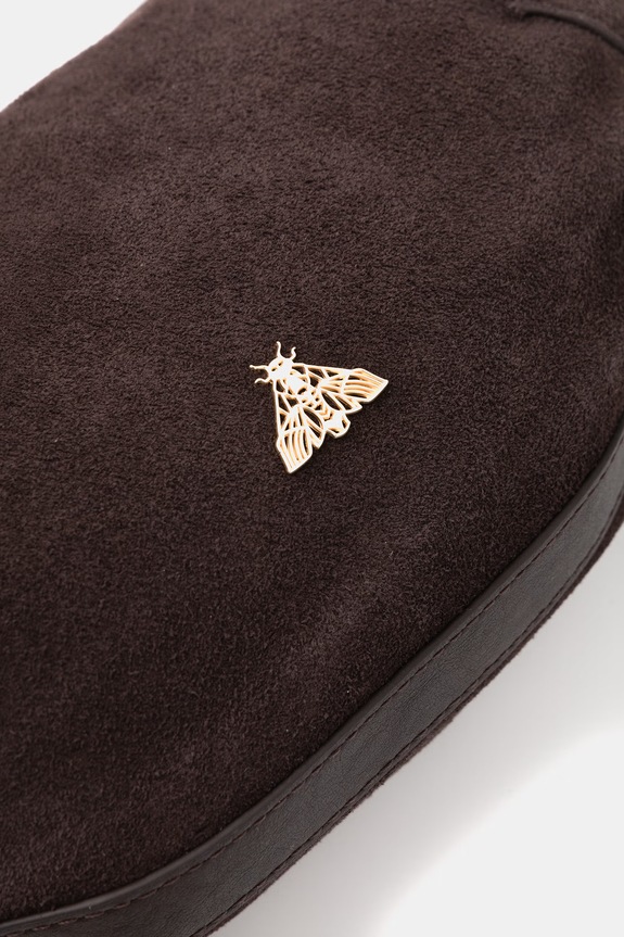 Kabelka dámska semišová hnedá RS26-TOD815